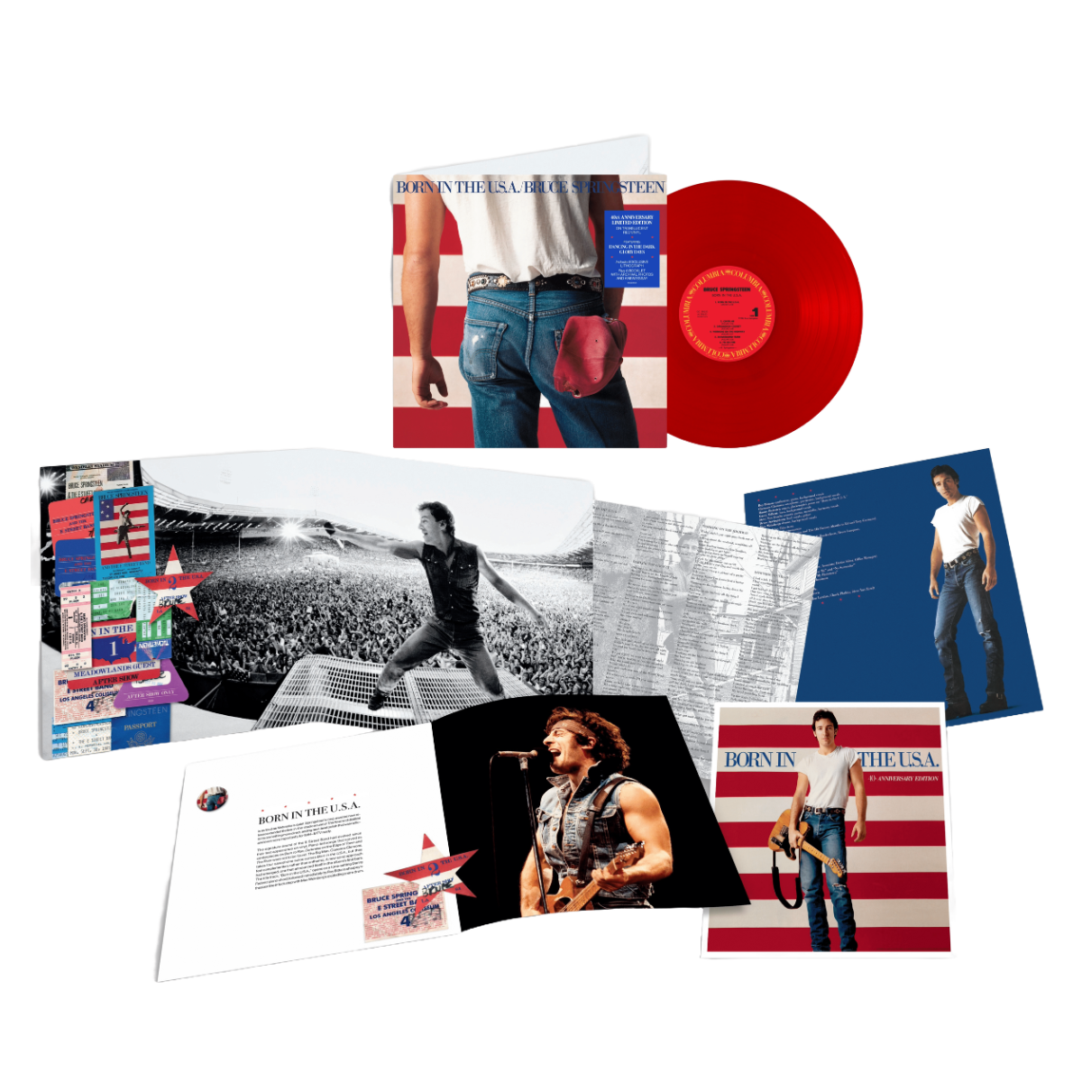 “Born in The U.S.A.” Colored Vinyl Now Available